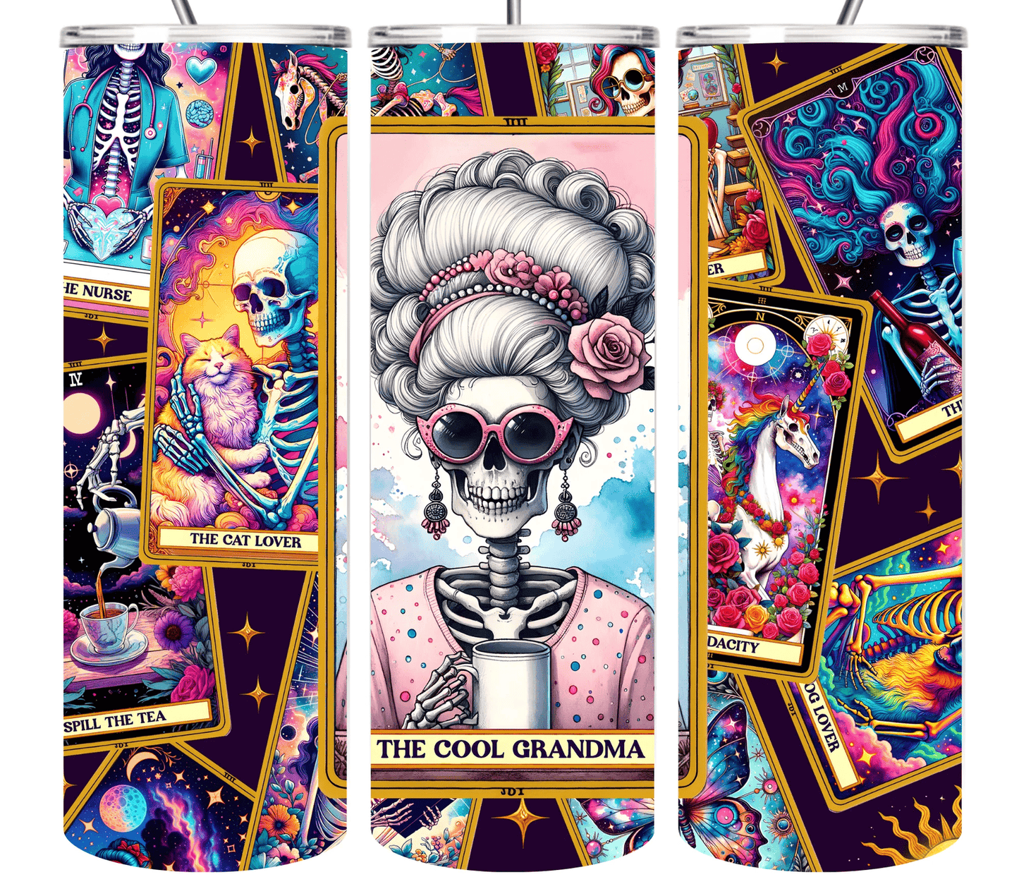 Tarot Card Tumbler Collection 20oz Tumblers