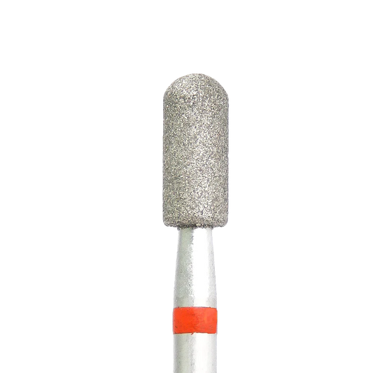 KMIZ - Diamond Nail Drill Bit Red Cylinder 3.5-8.0F (#110)-0