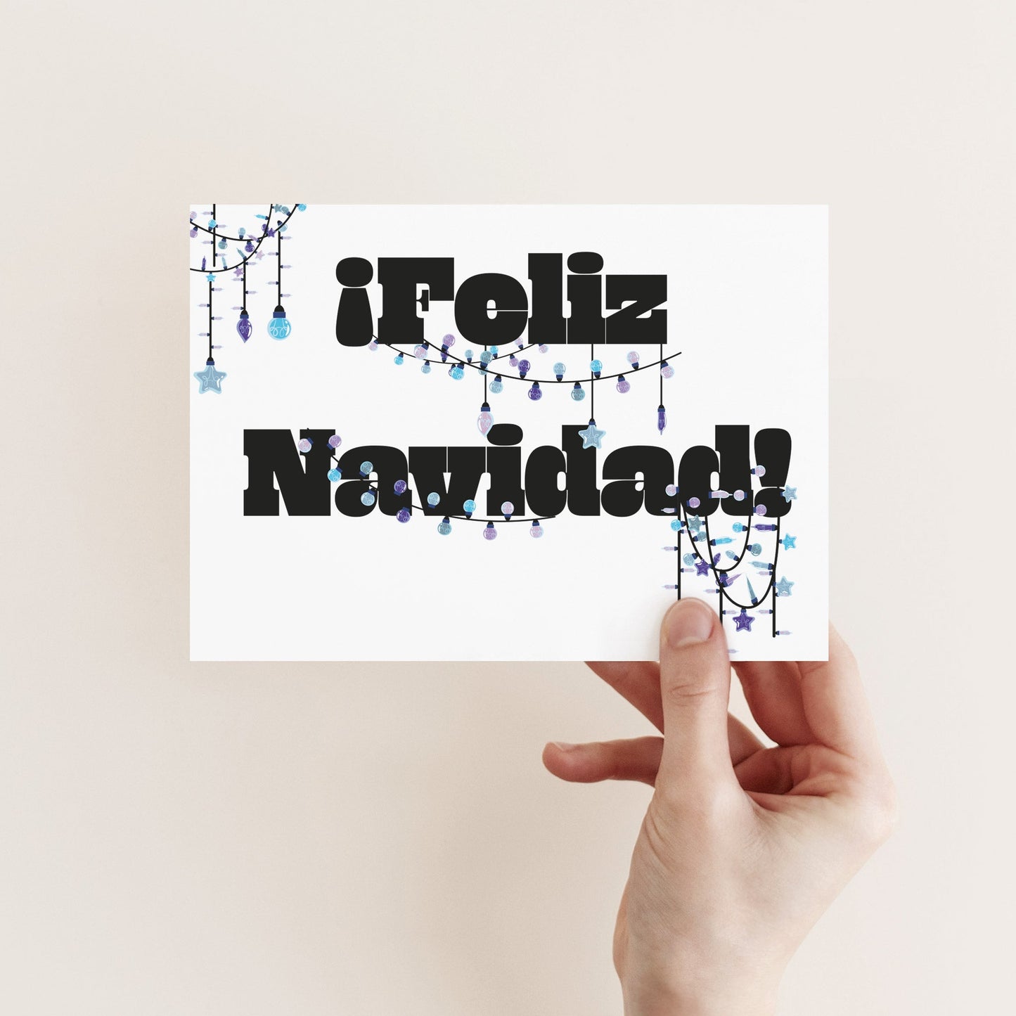 Feliz Navidad Greeting Cards, Set of 24