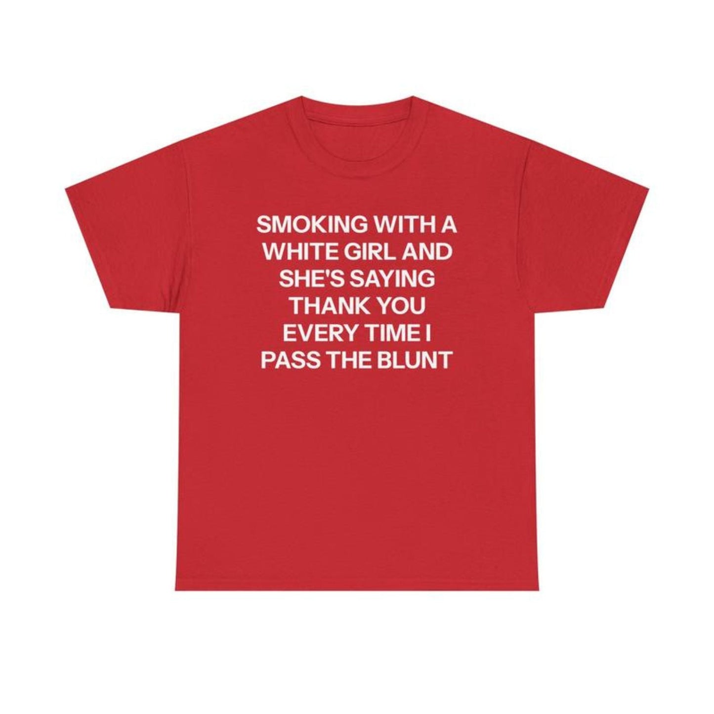 "She's Saying Thank You" T-Shirt - Funny Internet Meme Tee, Viral Humor Graphic Shirt