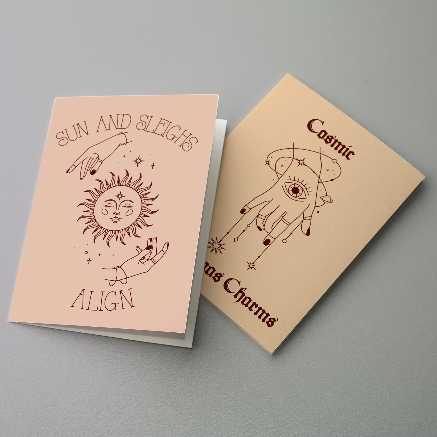 Mystical Christmas Greeting Cards, Set of 24