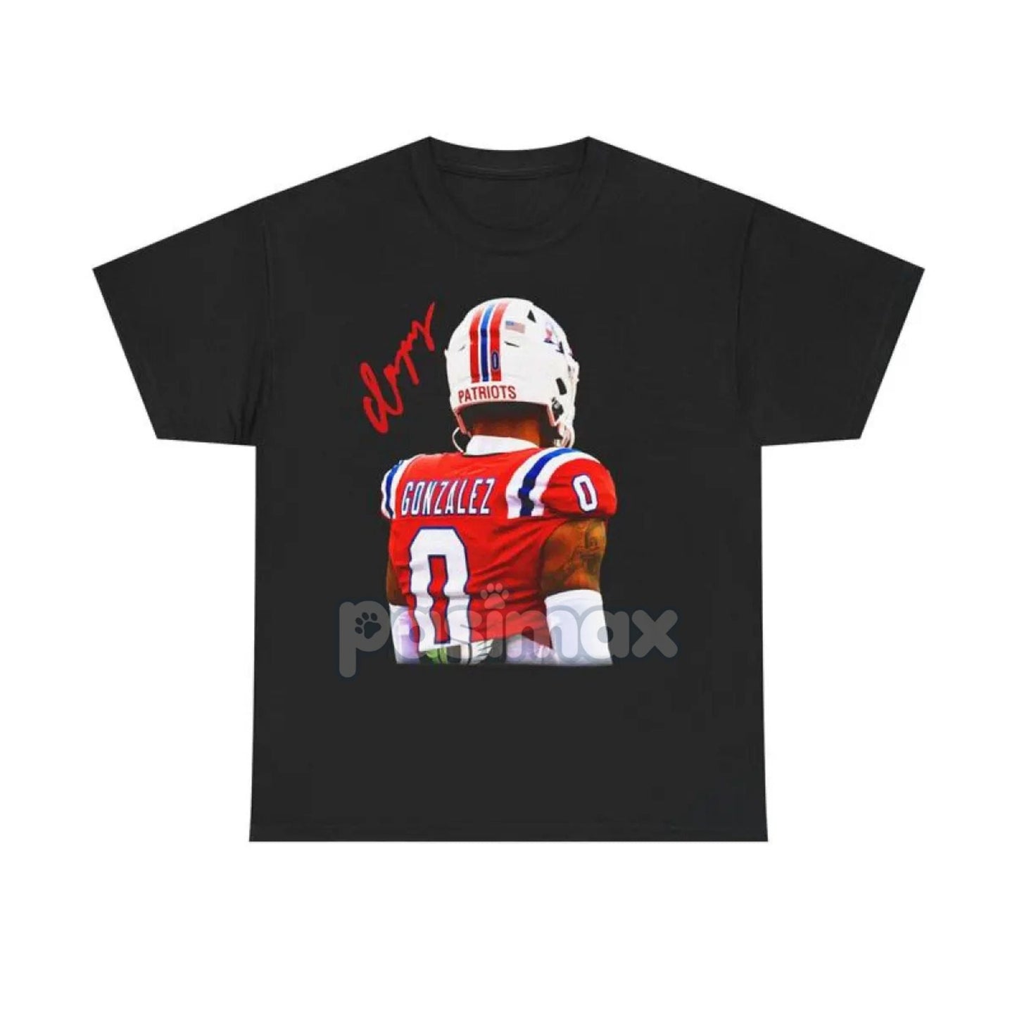 Christian Gonzalez T-Shirt - Patriots Cornerback Graphic Tee, Future of the Defense Apparel