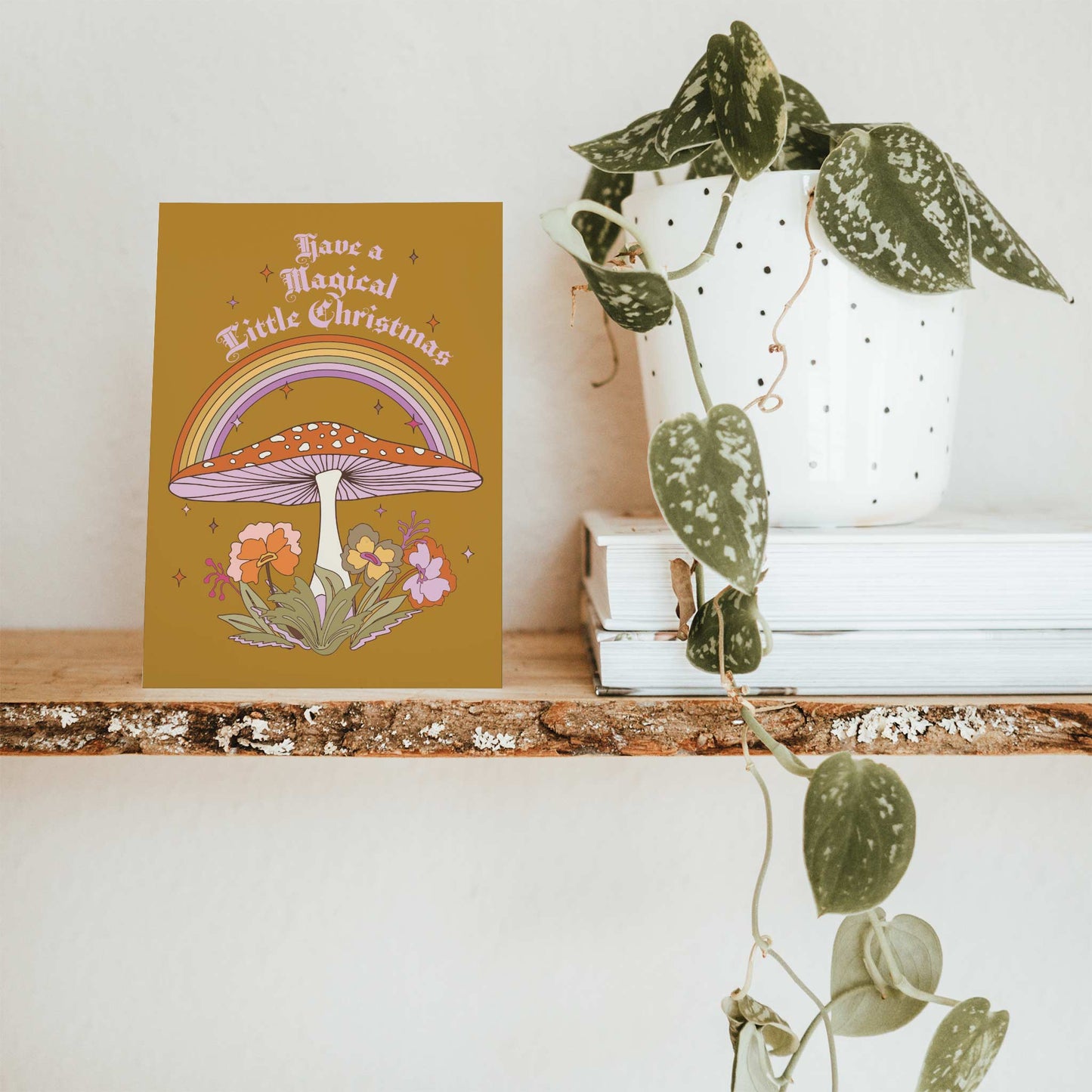 Magic Mushroom Christmas Cards, Set of 24