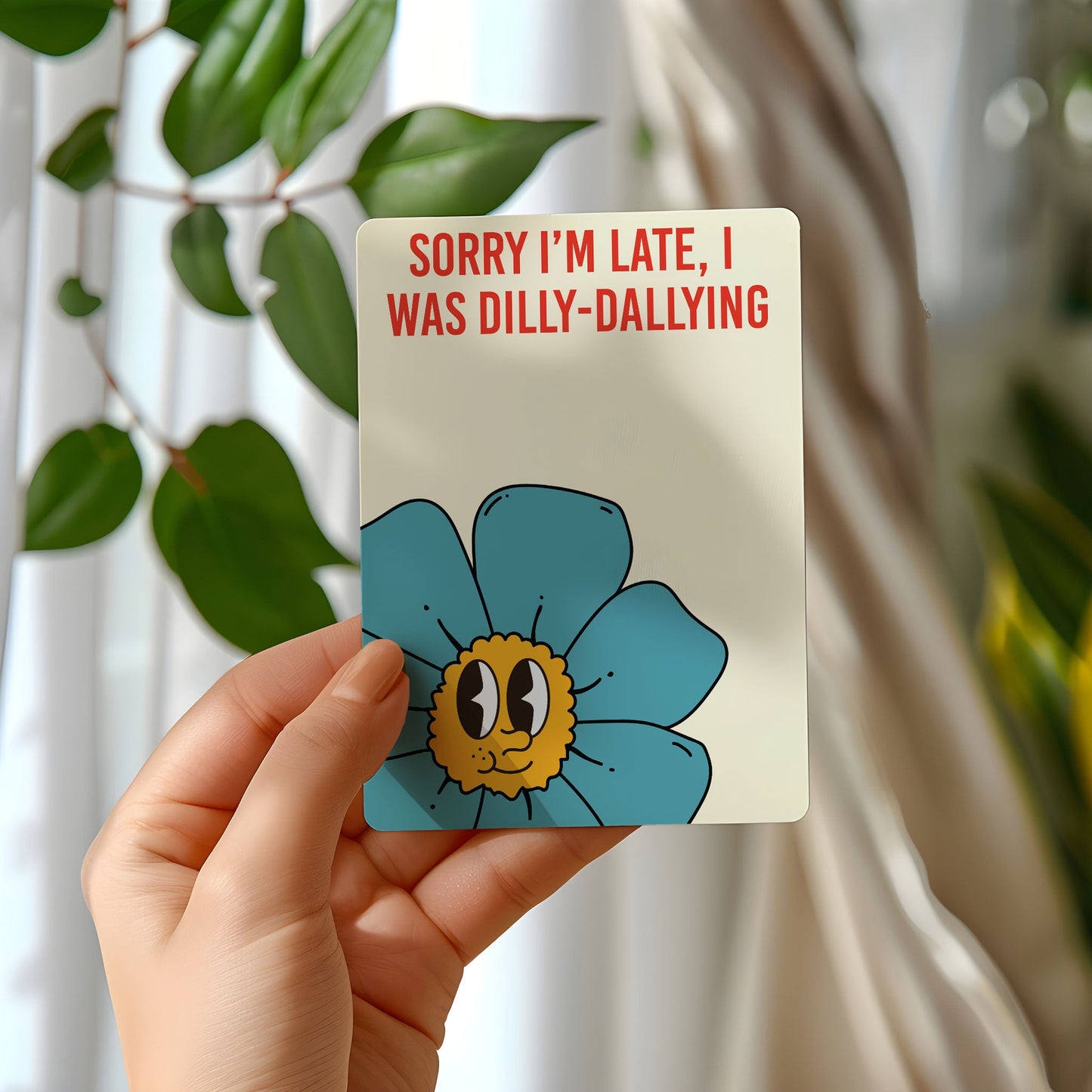 Silly Uplifting Affirmation Cards, Deck of 16