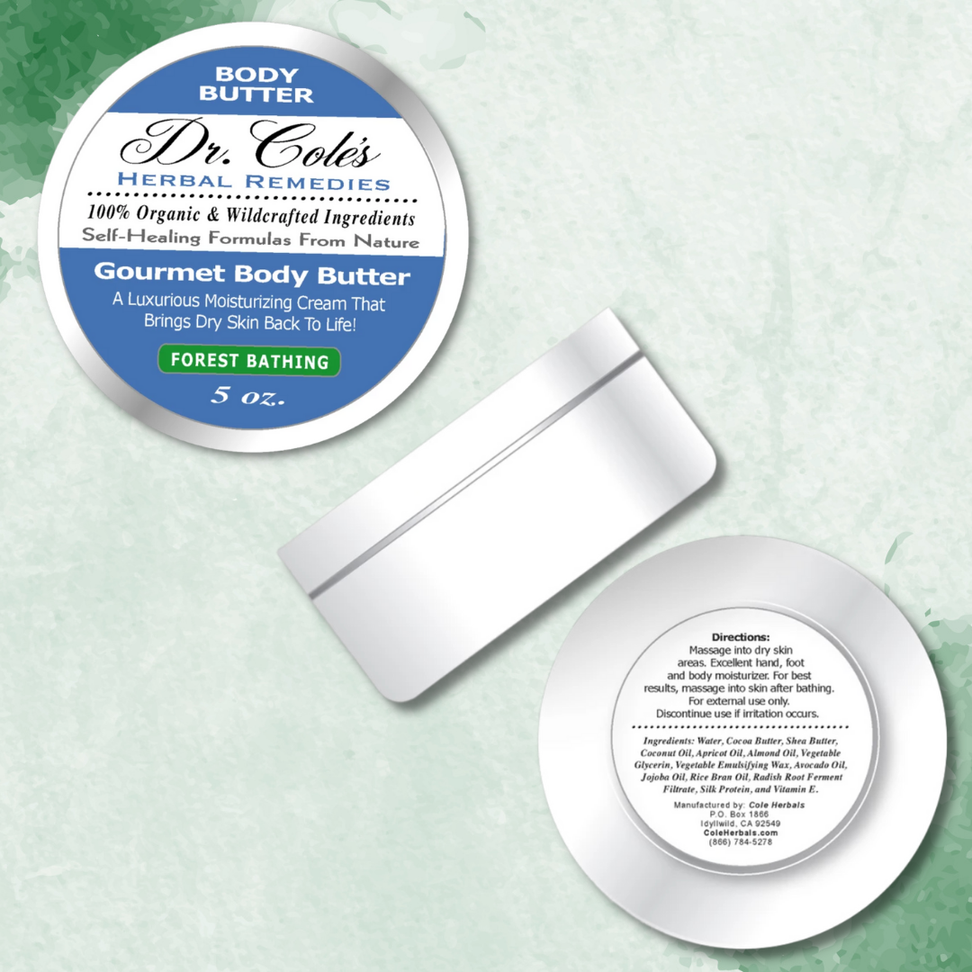 36 - Dr. Cole's Gourmet Body Butter - FOREST BATHING