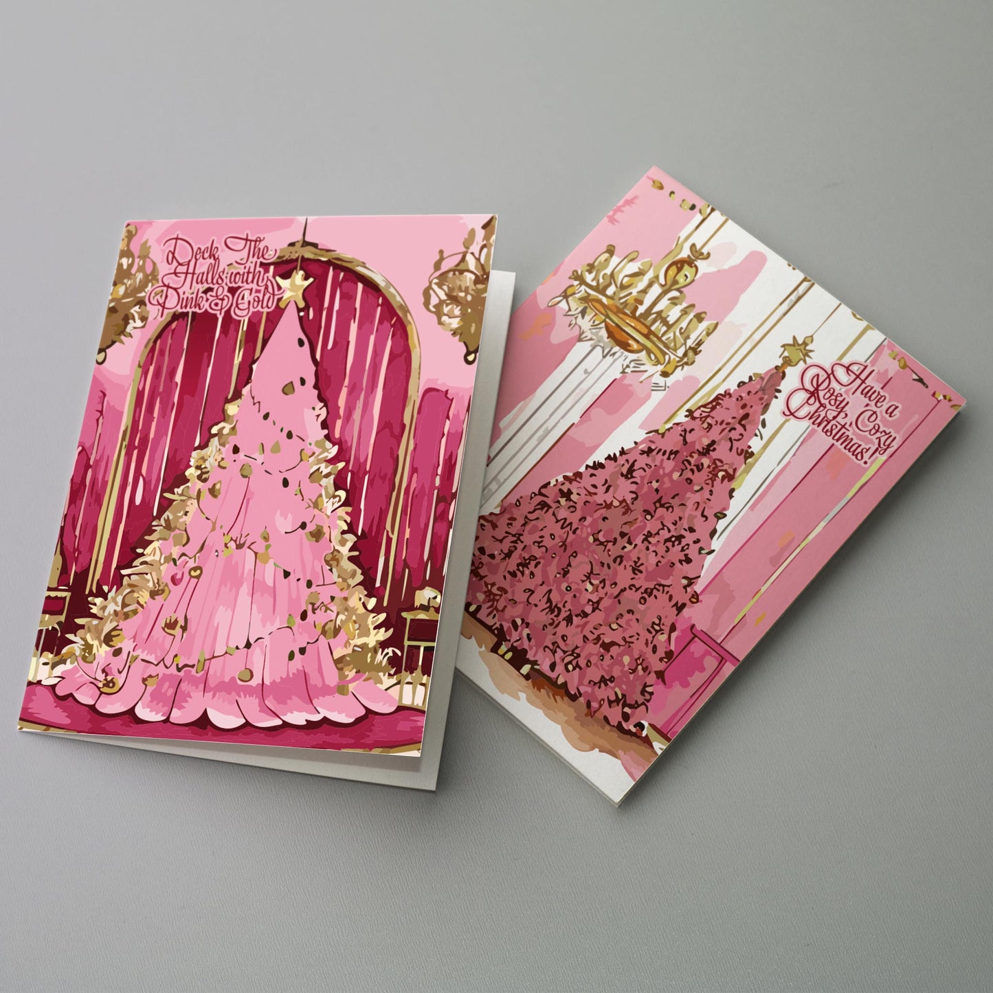Versailles Yuletide Greeting Cards, Set of 24