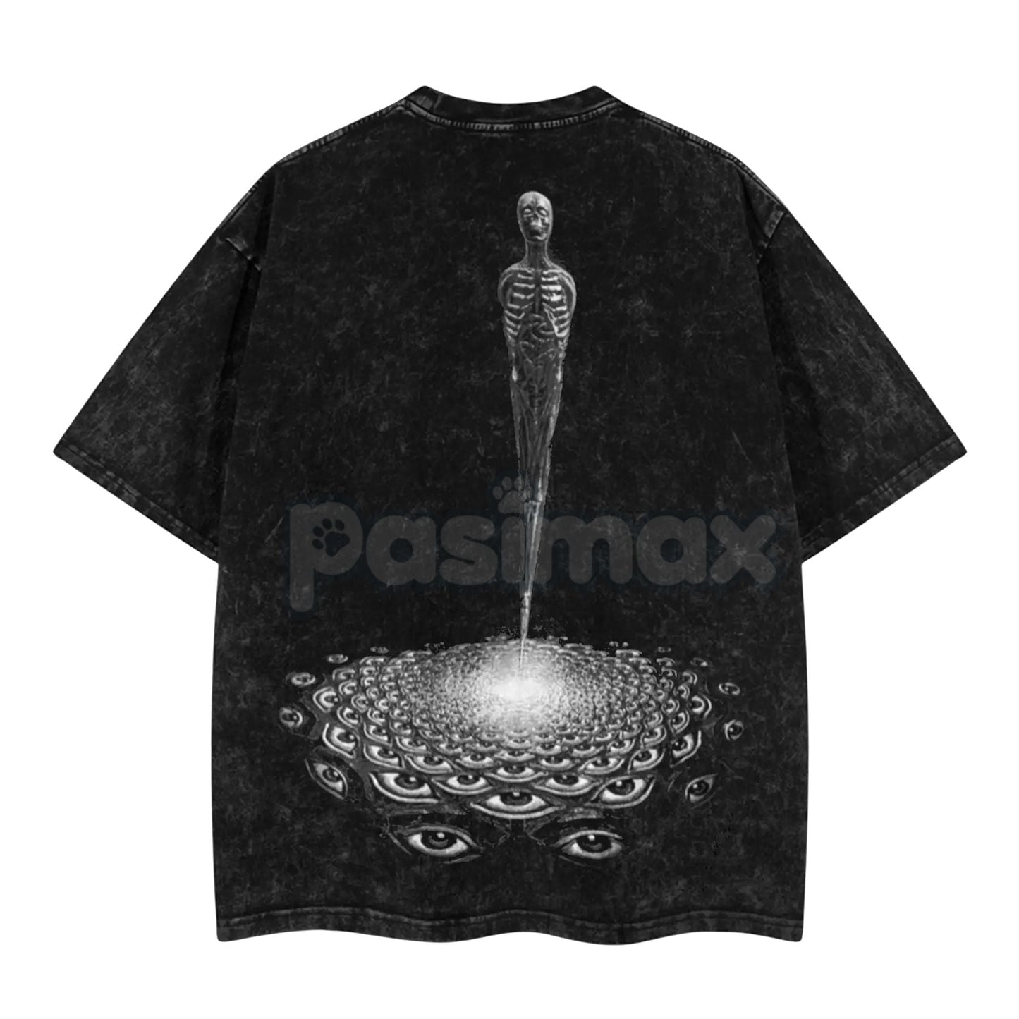 Tool Band 'Convex Spectre' Retro Unisex Acid Washed T-Shirt – Vintage Rock Band Graphic Tee