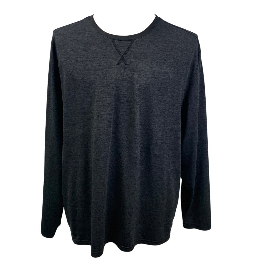 MTA Sport Mens XXL Polyester Long Sleeve Athletic Crew Neck Tee Shirt