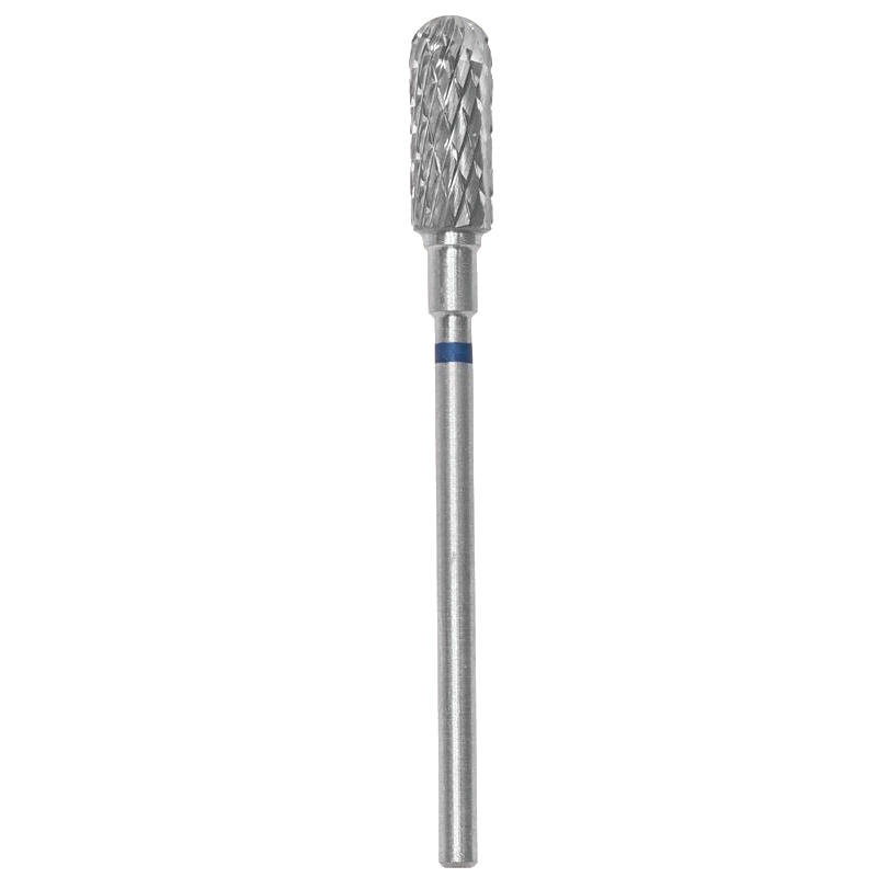CARBIDE NAIL DRILL BIT, "CYLINDER", BLUE, HEAD DIAMETER 5/13MM (FT30B050/13) (№65)- STALEKS™-0