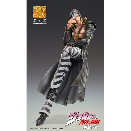 JoJo's Bizarre Risotto Nero Super Action Statue Chozokado Action Figure