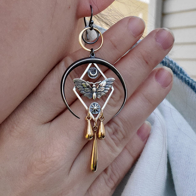 New Retro-style Personalized Hollow-out Casual Earrings
