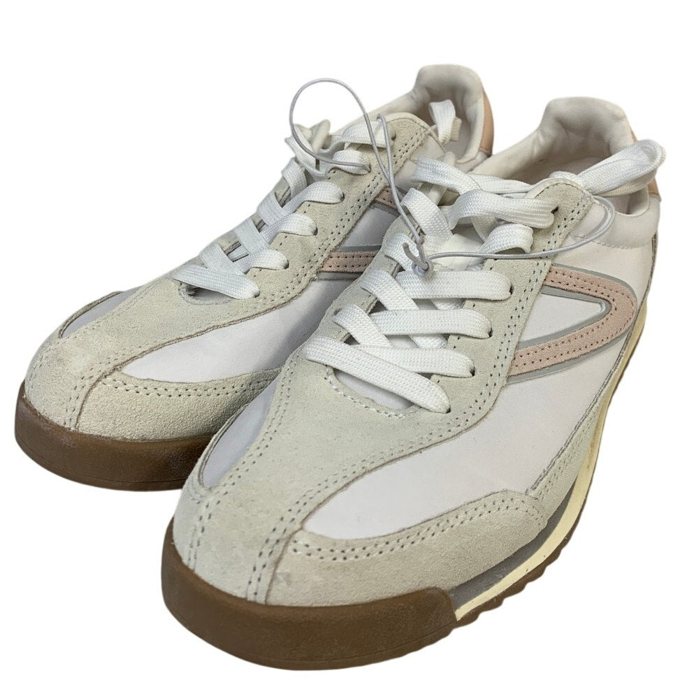 Tretorn Womens Size 7 Pink White Hailey Sneakers Lace Up Low Top Round Toe Shoes