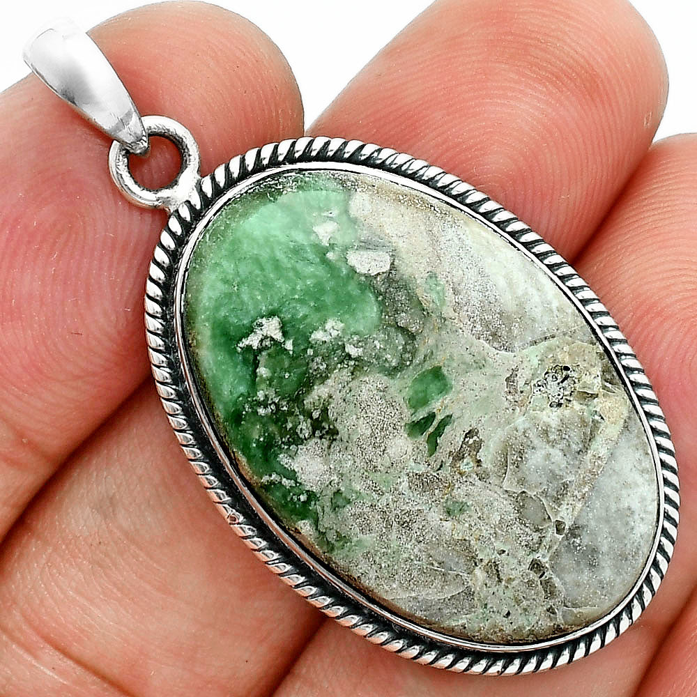Premium Quality Utah Variscite Pendant P-1056 40-EP10292-0