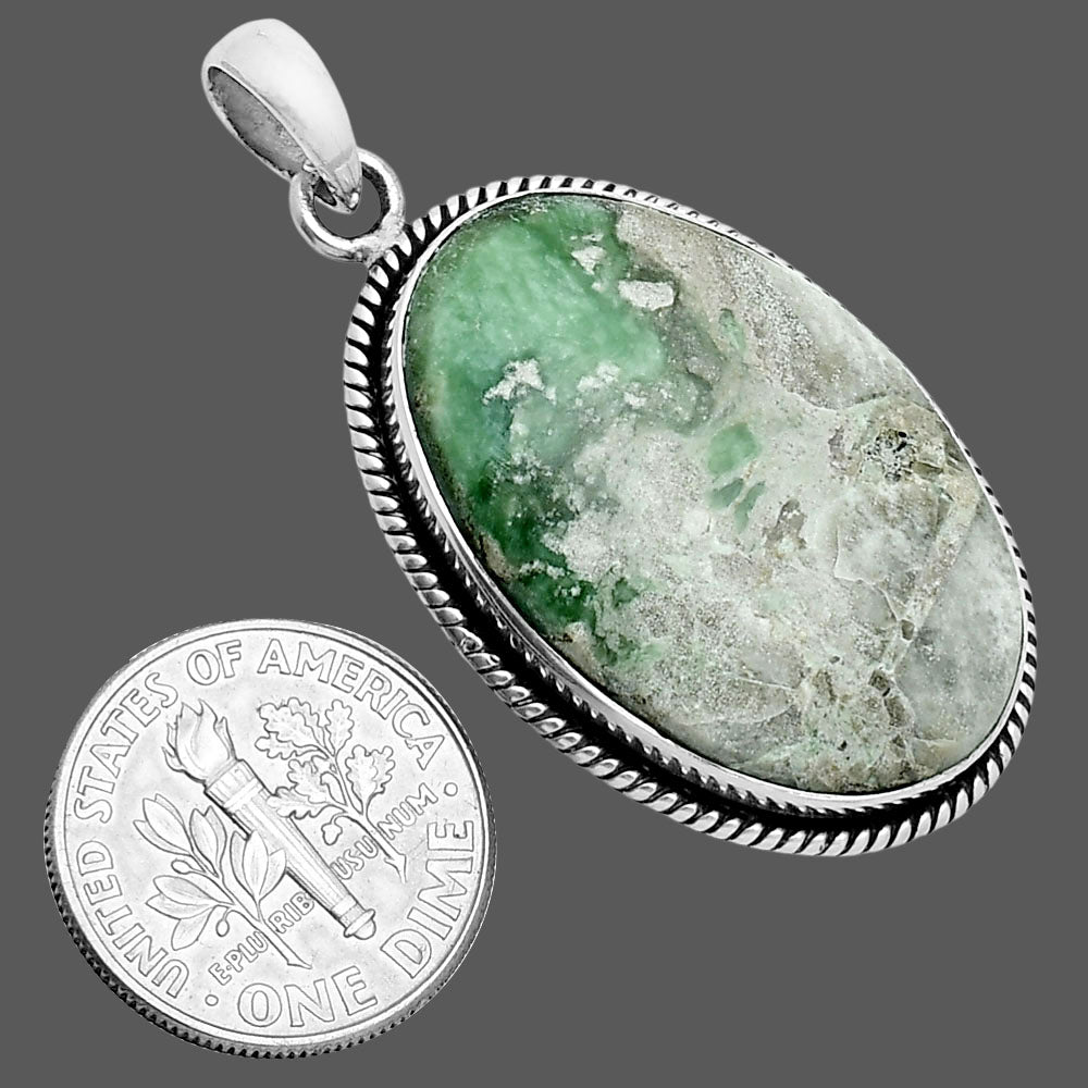 Premium Quality Utah Variscite Pendant P-1056 40-EP10292-2