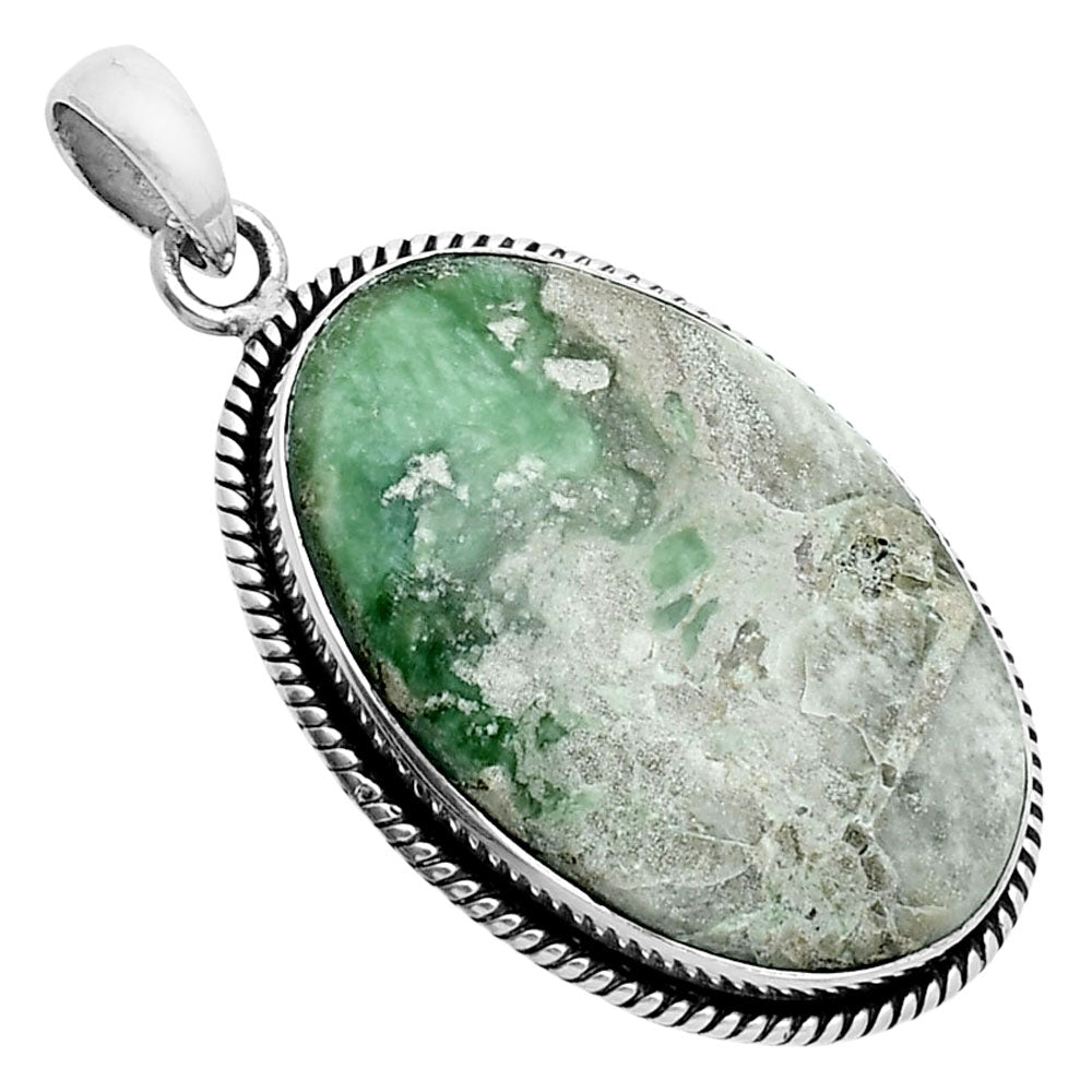 Premium Quality Utah Variscite Pendant P-1056 40-EP10292-1