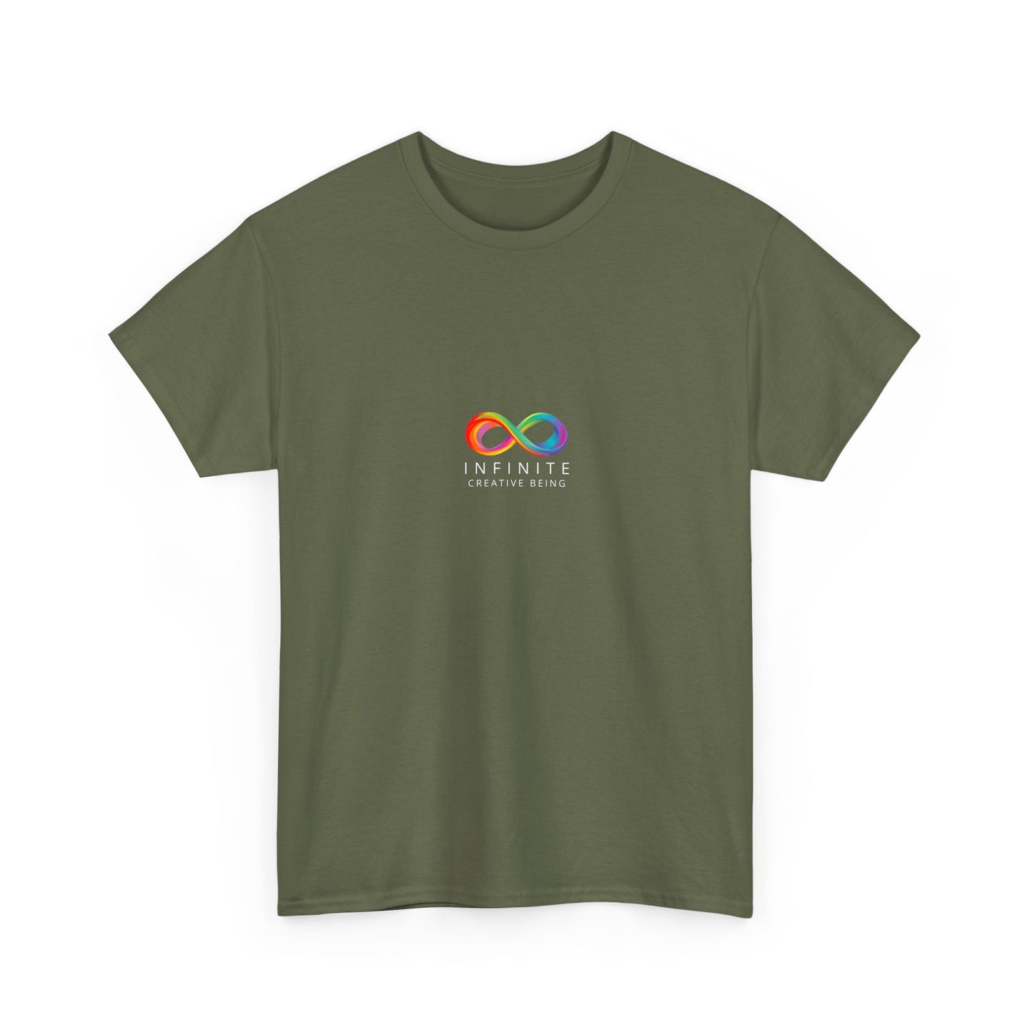 Colorful Infinite Creative Being Unisex Tee, Inclusive Fashion, Everyday Casual Wear, Gift for Friends