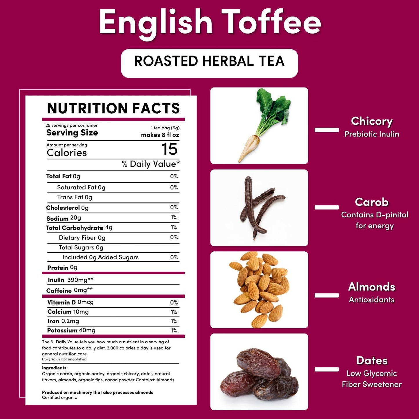 English Toffee Herbal Tea