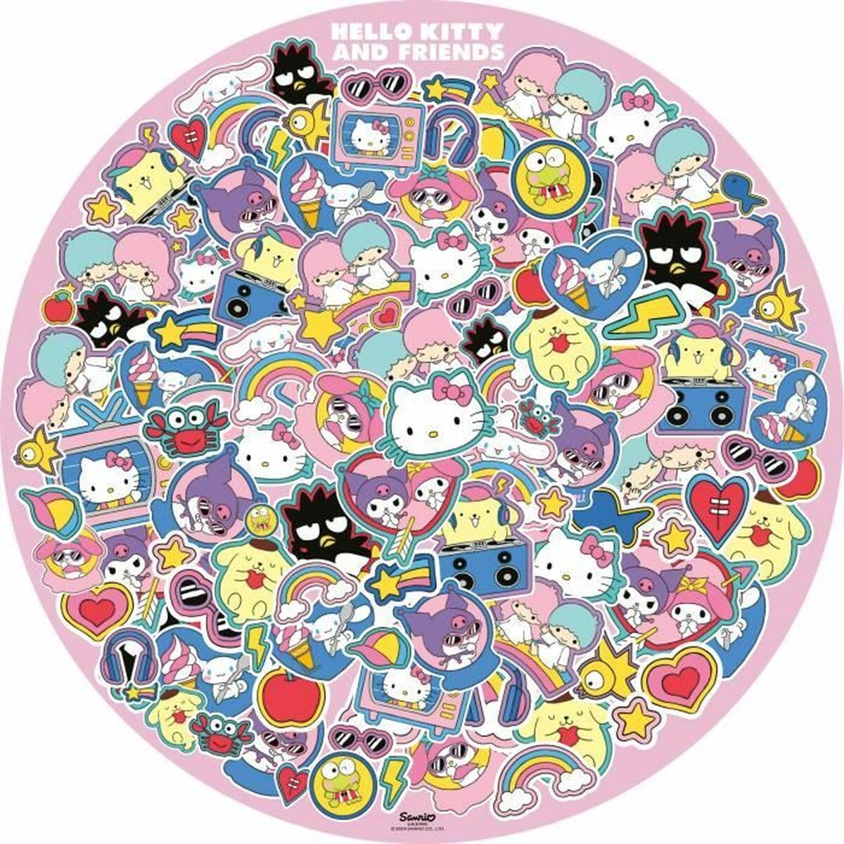 Puzzle Hello Kitty Hello Kity and friends 500 Pieces-1