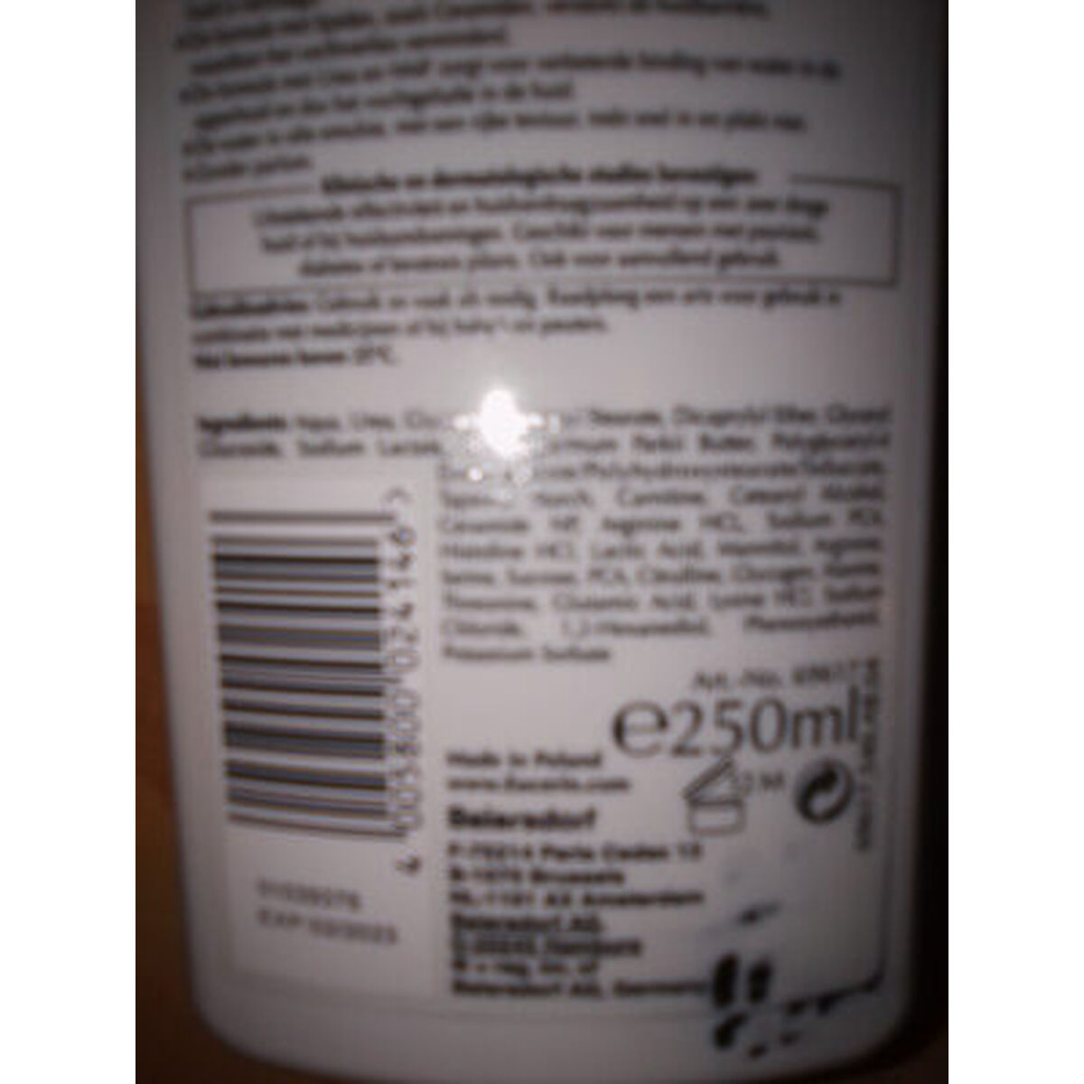 Nail Hardener Eucerin Urearepair Plus 250 ml-10
