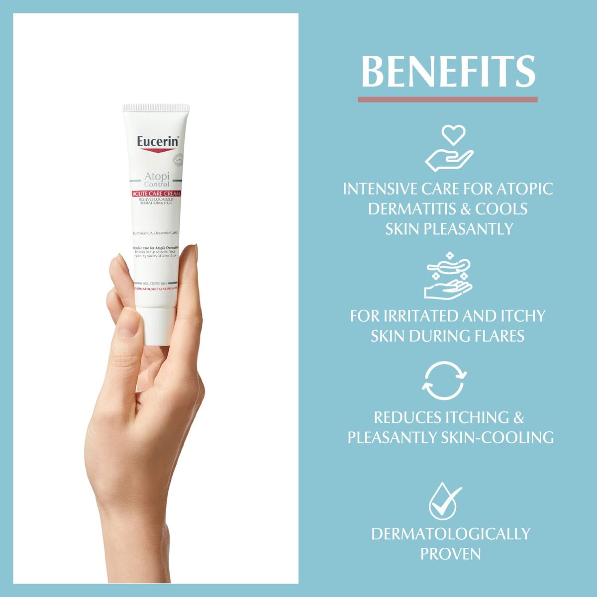 Facial Cream Eucerin Atopicontrol 40 ml-1