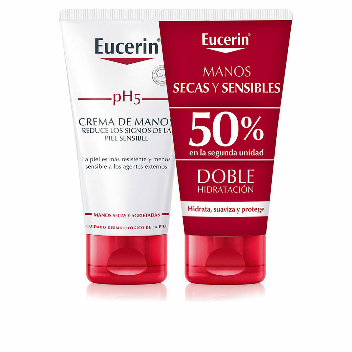 Hand Cream Eucerin Crema De Manos Lote 75 ml 2 Units-0