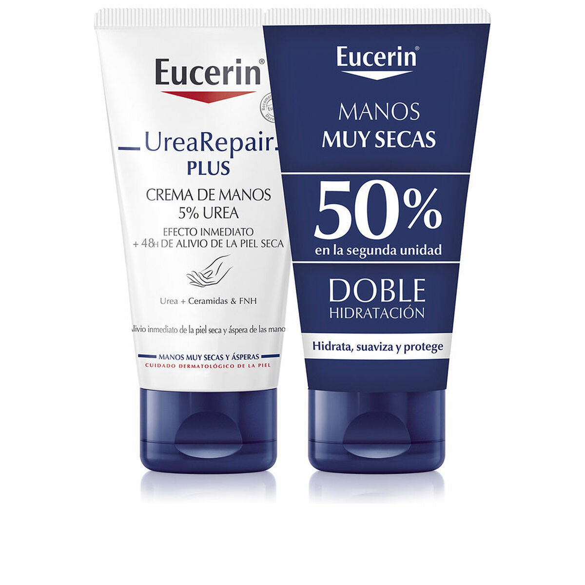 Hand Cream Eucerin Urearepair Plus Crema De Manos Urea Lote 75 ml 2 Units-0