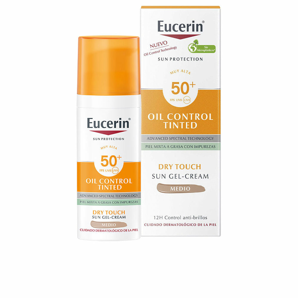 Sun Block Eucerin Sun Protection Medium Spf 50 Spf 50+ 50 ml-0