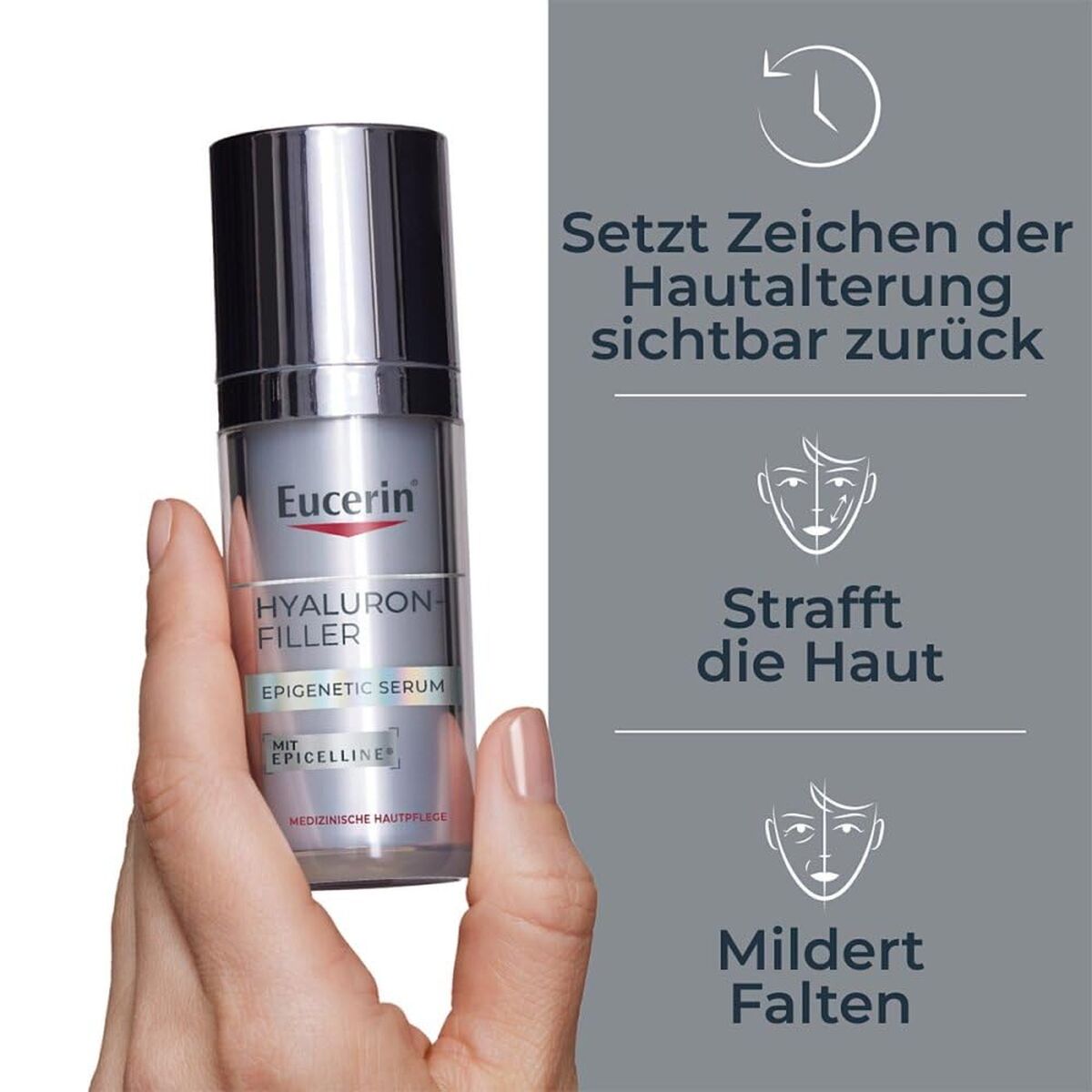 Moisturising Serum Eucerin HYALURON FILLER 30 ml-2