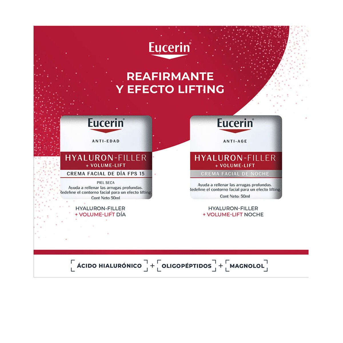 Cosmetic Set Eucerin HYALURON FILLER 2 Pieces-0