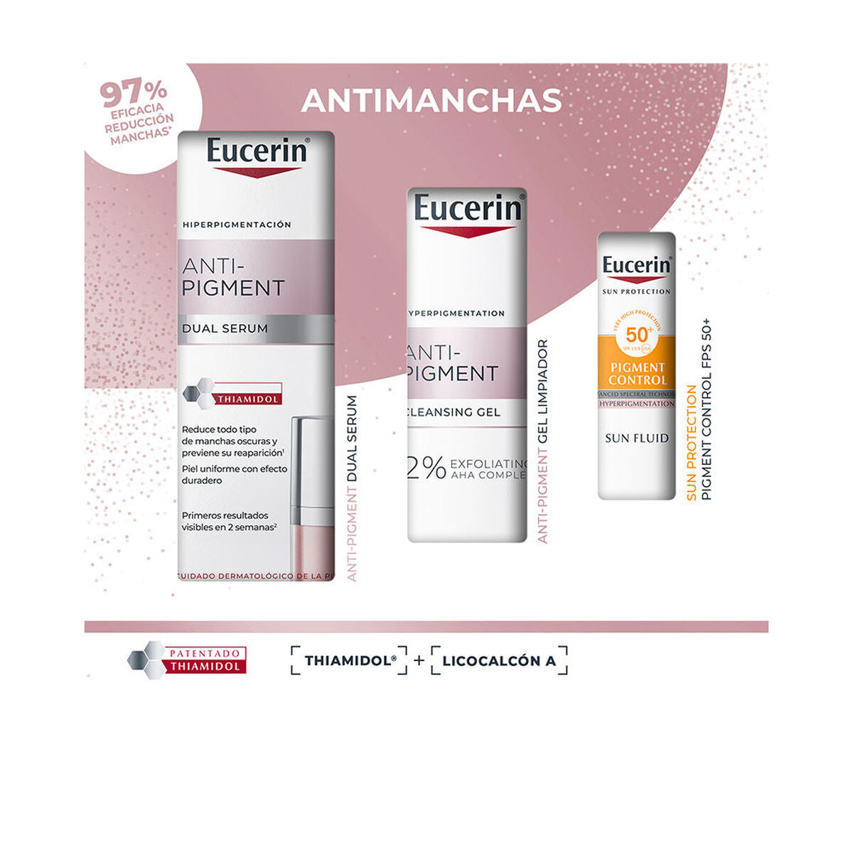 Women's Cosmetics Set Eucerin ANTI-PIGMENT 3 Pieces-0
