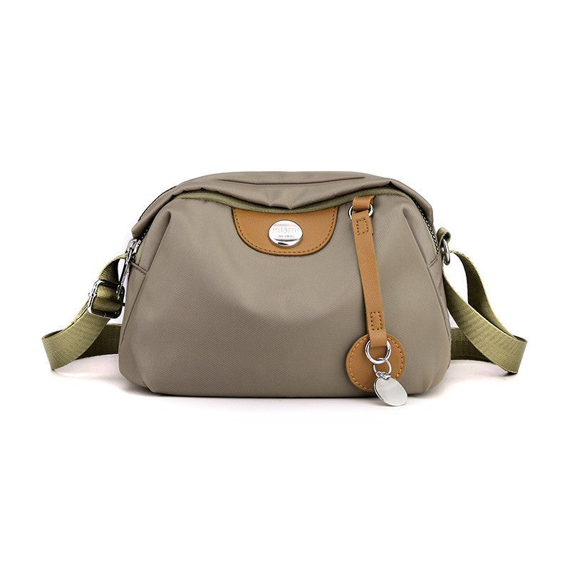 Versatile crossbody women's simple single shoulder high-end casual lightweight bag