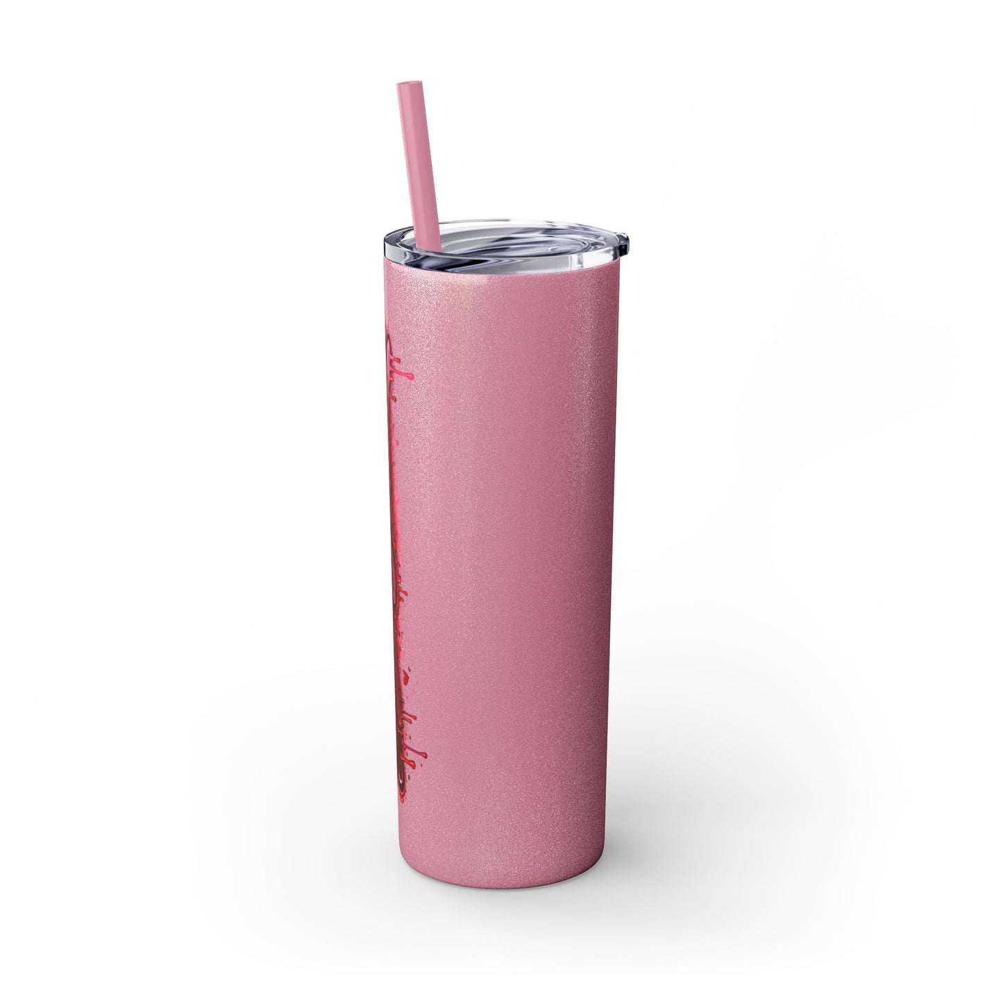Skinny Tumbler – 'Lake & Lemons' Red Script 20oz Insulated Straw Tumbler
