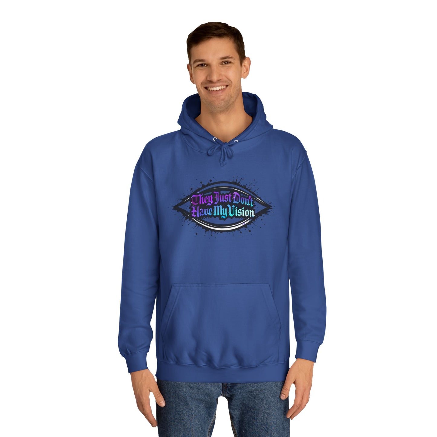 “VISION” Graphic Hoodie — Cosmic Art Pullover