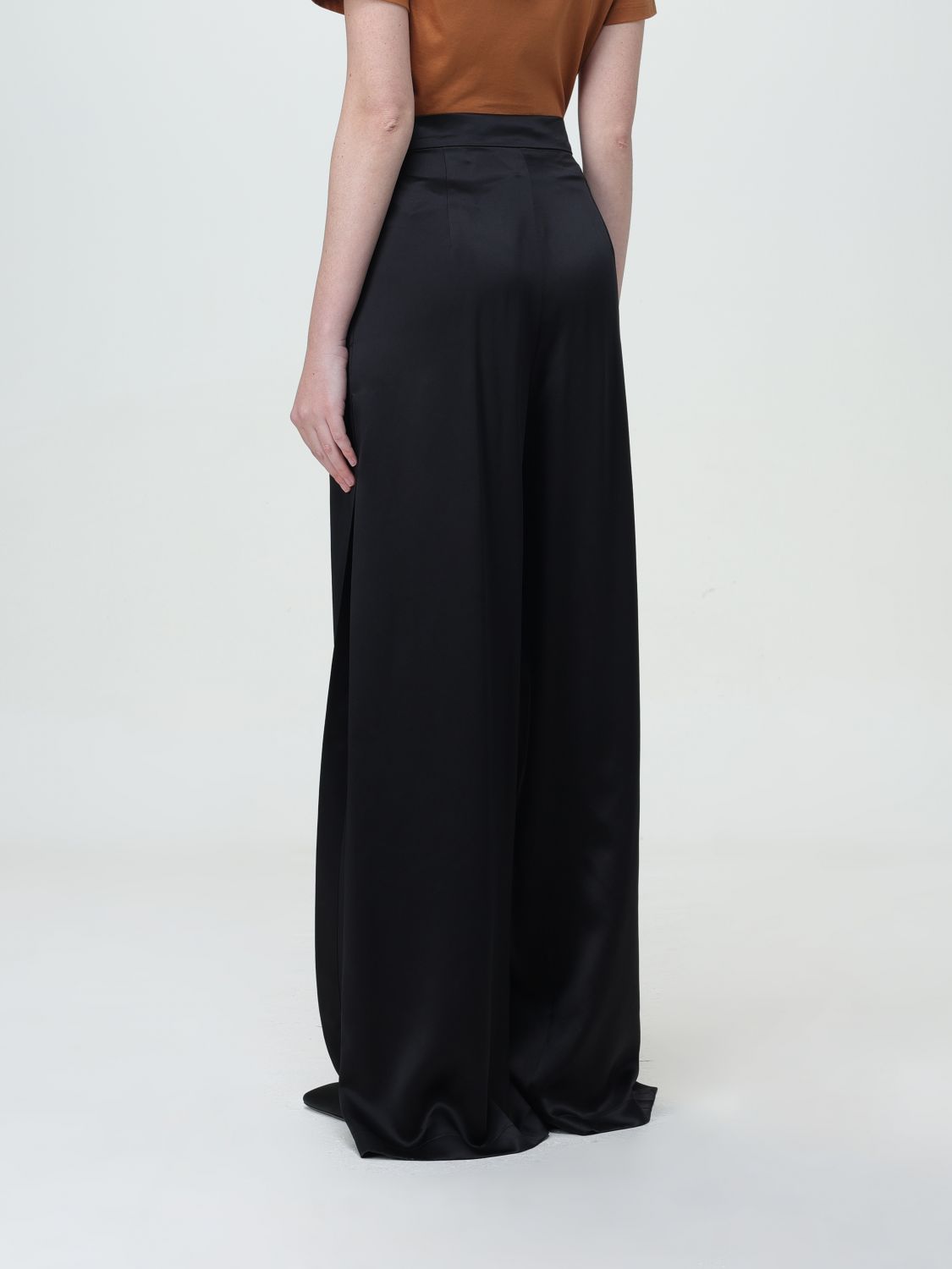 Max Mara Pants Woman Black