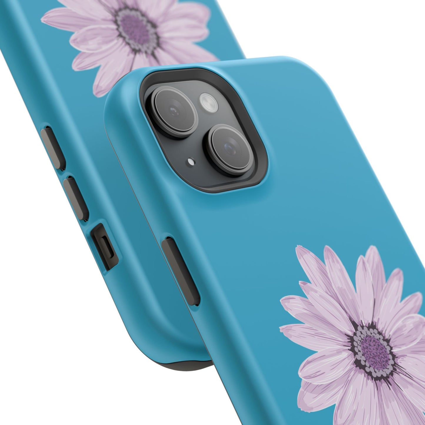 Magnetic Phone Cases with Floral Design, Impact-Resistant Accessories, Stylish Tech Protection, Gifts for Her, Unique Cell Phone Cases