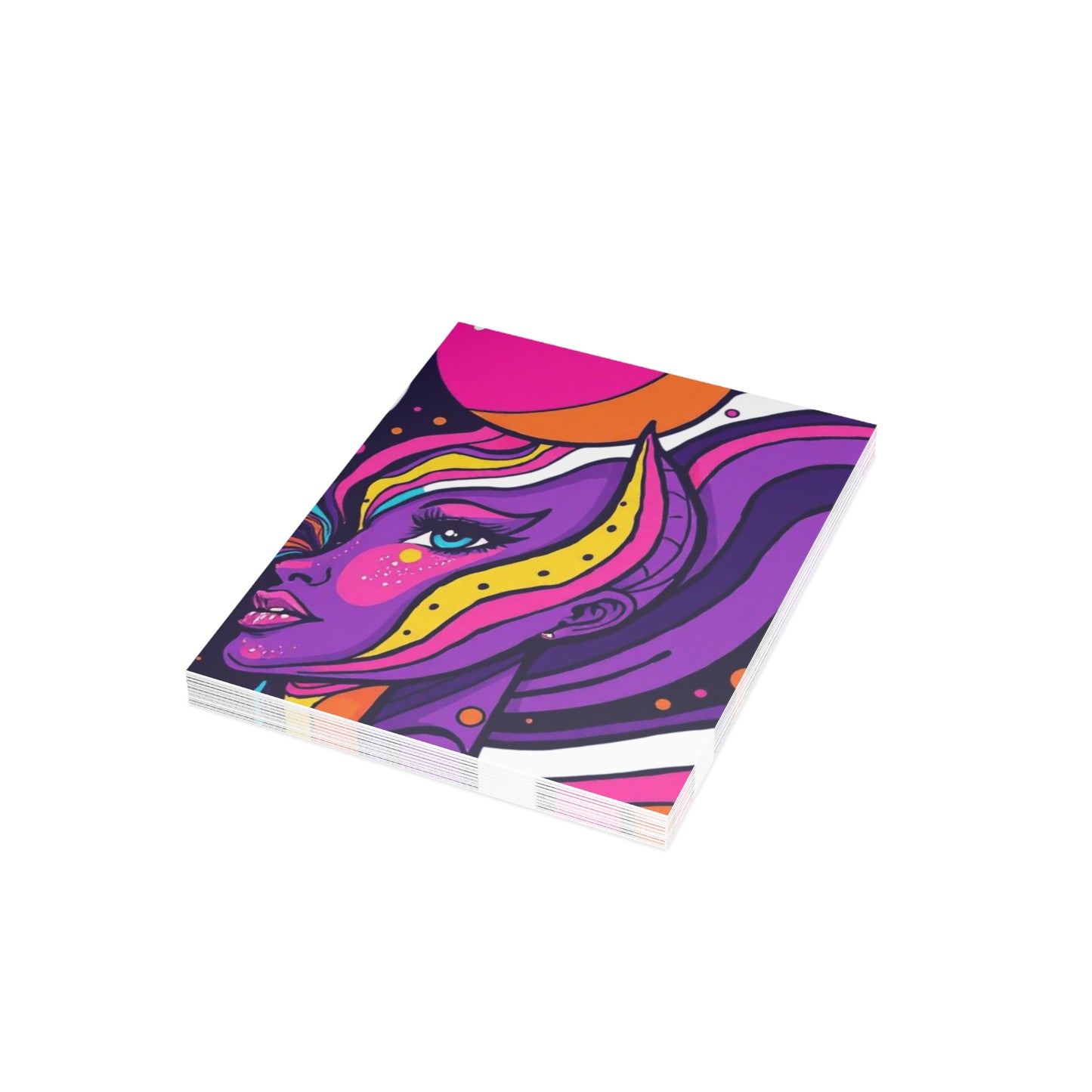 Vibrant Art Greeting Cards - Colorful Abstract Designs for Any Occasion, Art Cards, Fun Stationery, Unique Gift, Invite, Note Cards