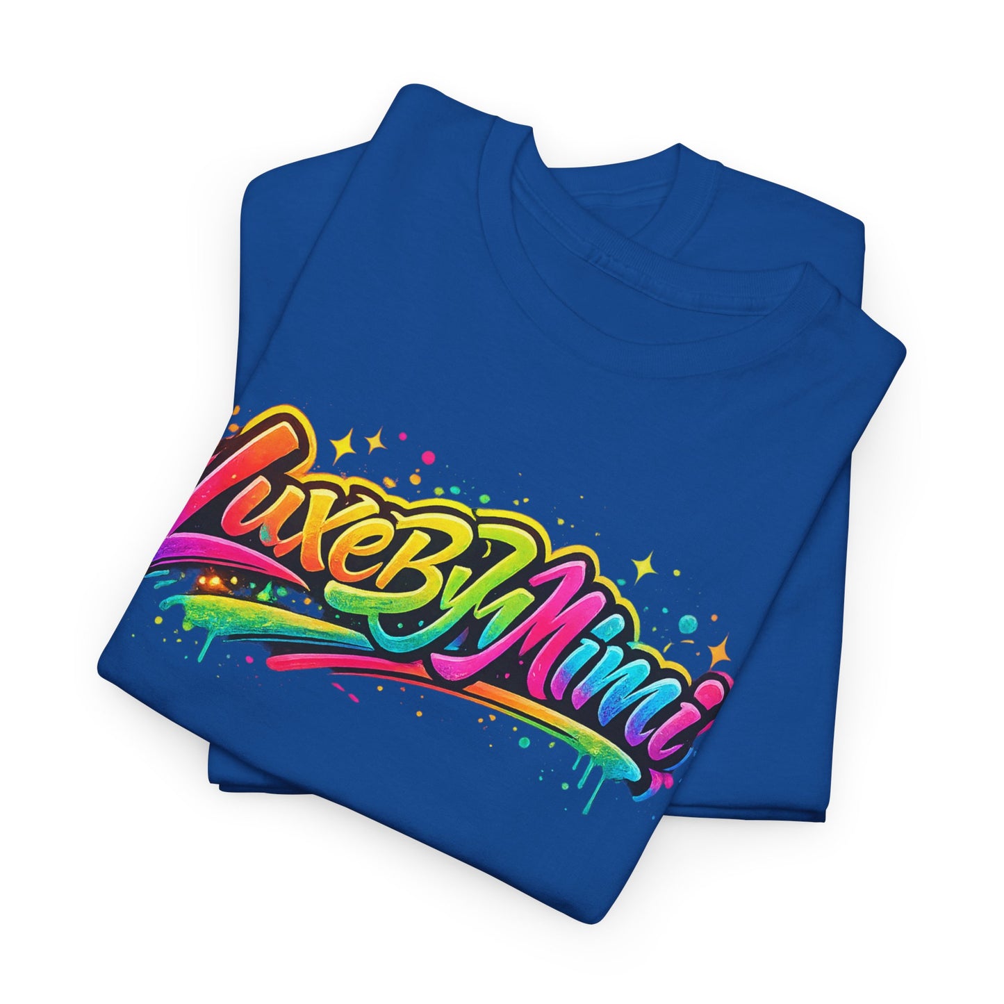 Graffiti Logo T-Shirt — 'Luxe By Mimi' Brand Colorful Streetwear Tee
