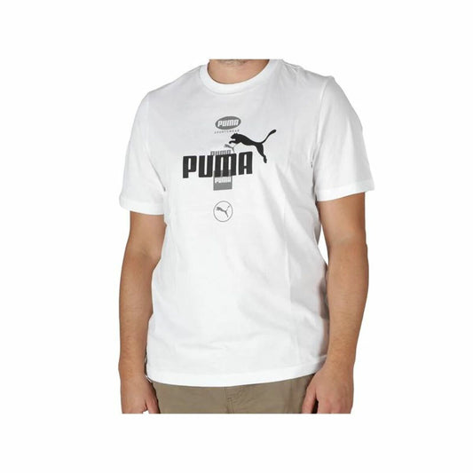 Men’s Short Sleeve T-Shirt Puma Puma Power Graphic