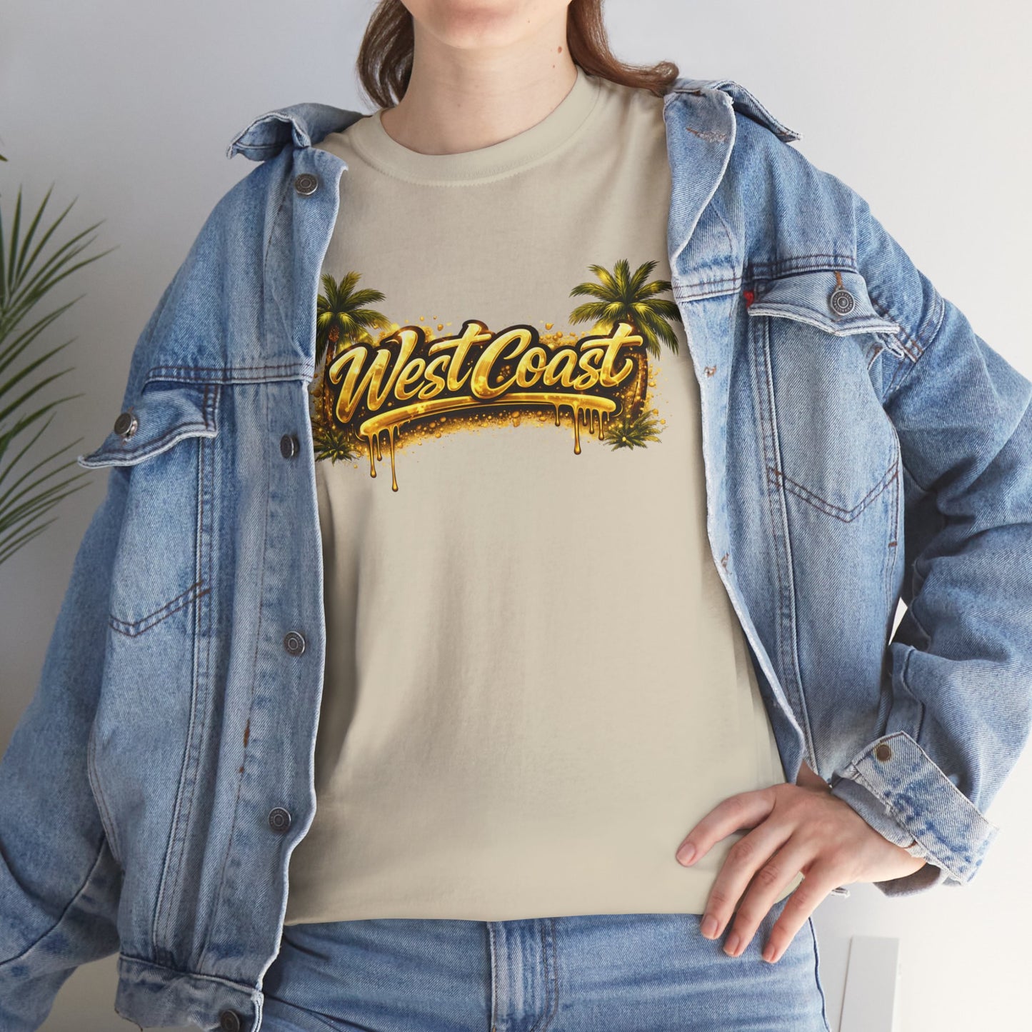 West Coast Palm Tree T-Shirt — Retro Surf Vibe Tee