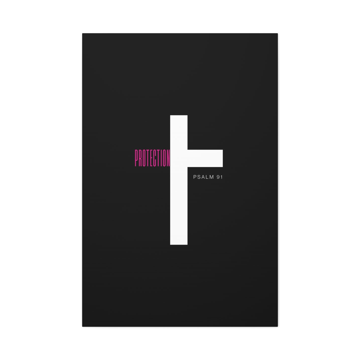 Faith-Inspired Canvas Print - Psalm 91, Home Decor, Wall Art, Christian Gift, Inspirational Decoration