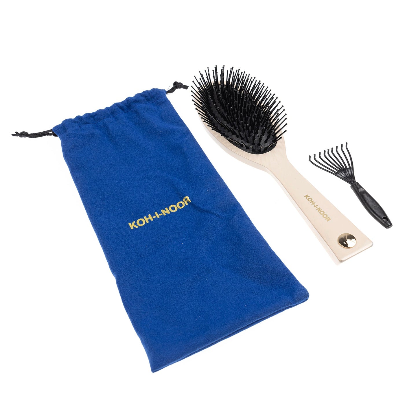 Pastel Synthetic Pin Brush - Biodegradable Acetate for Thick & Coarse Hair-6