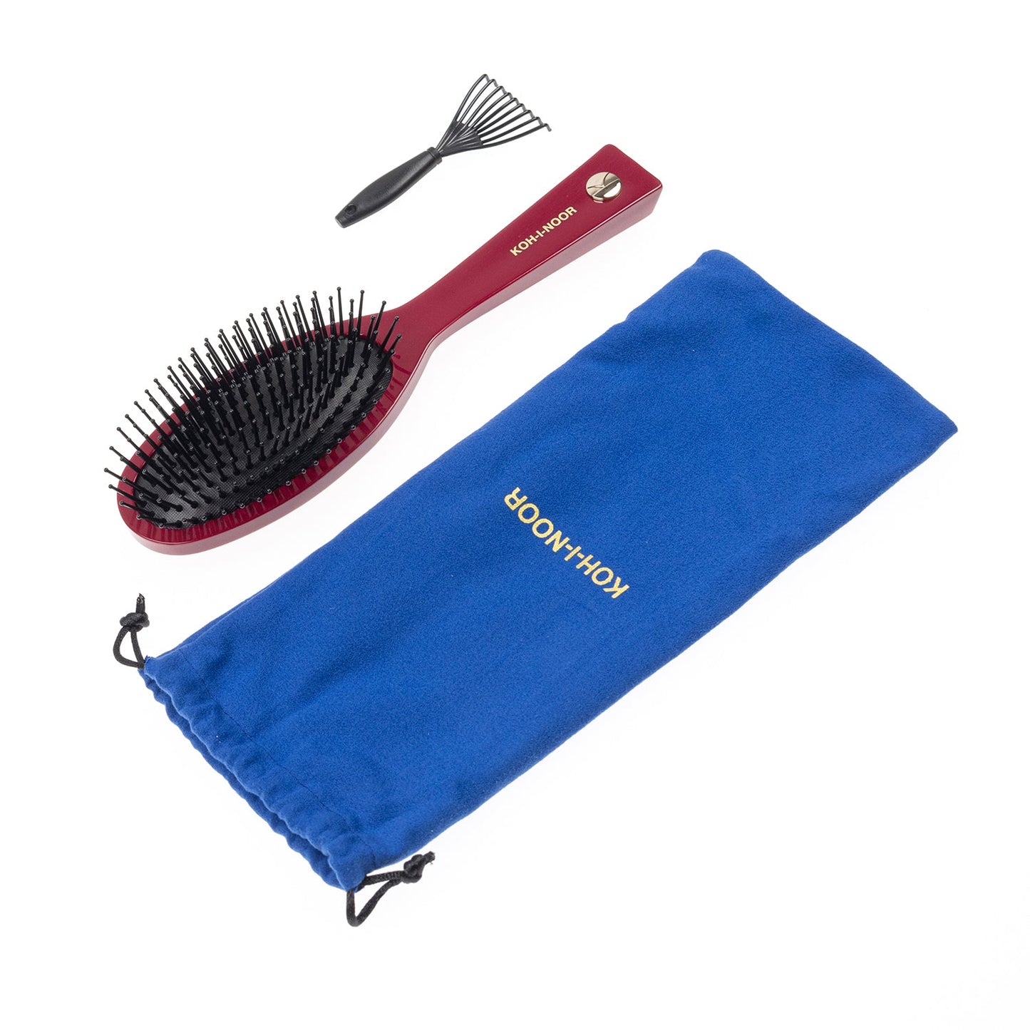 Pastel Synthetic Pin Brush - Biodegradable Acetate for Thick & Coarse Hair-5