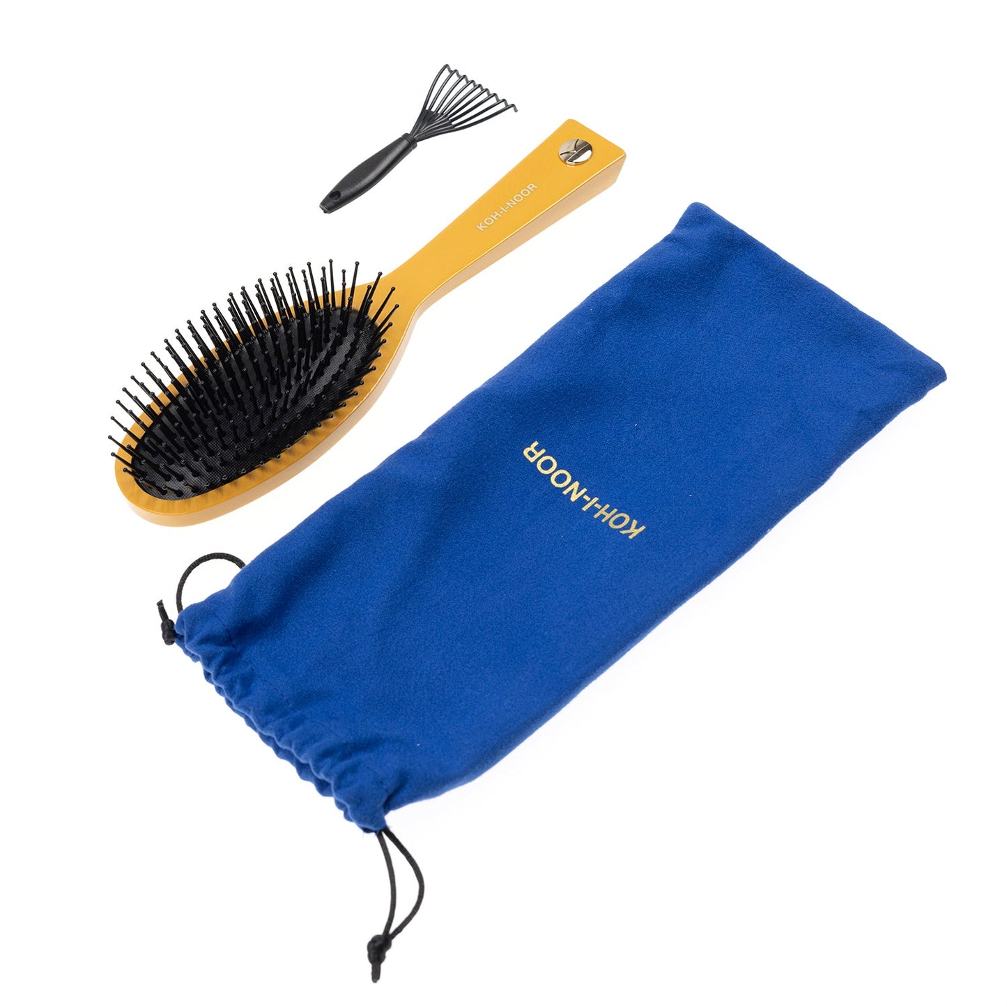 Pastel Synthetic Pin Brush - Biodegradable Acetate for Thick & Coarse Hair-2