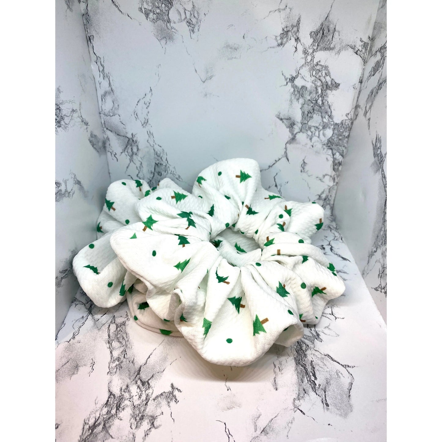 Tiny Pines Christmas Bullet Scrunchie
