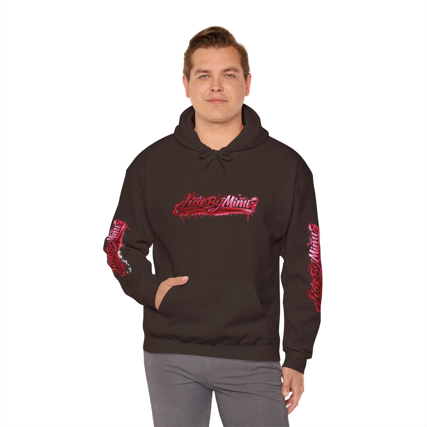 LuxeByMimi Brand Graffiti de Luxe Hoodie — Streetwear Pullover