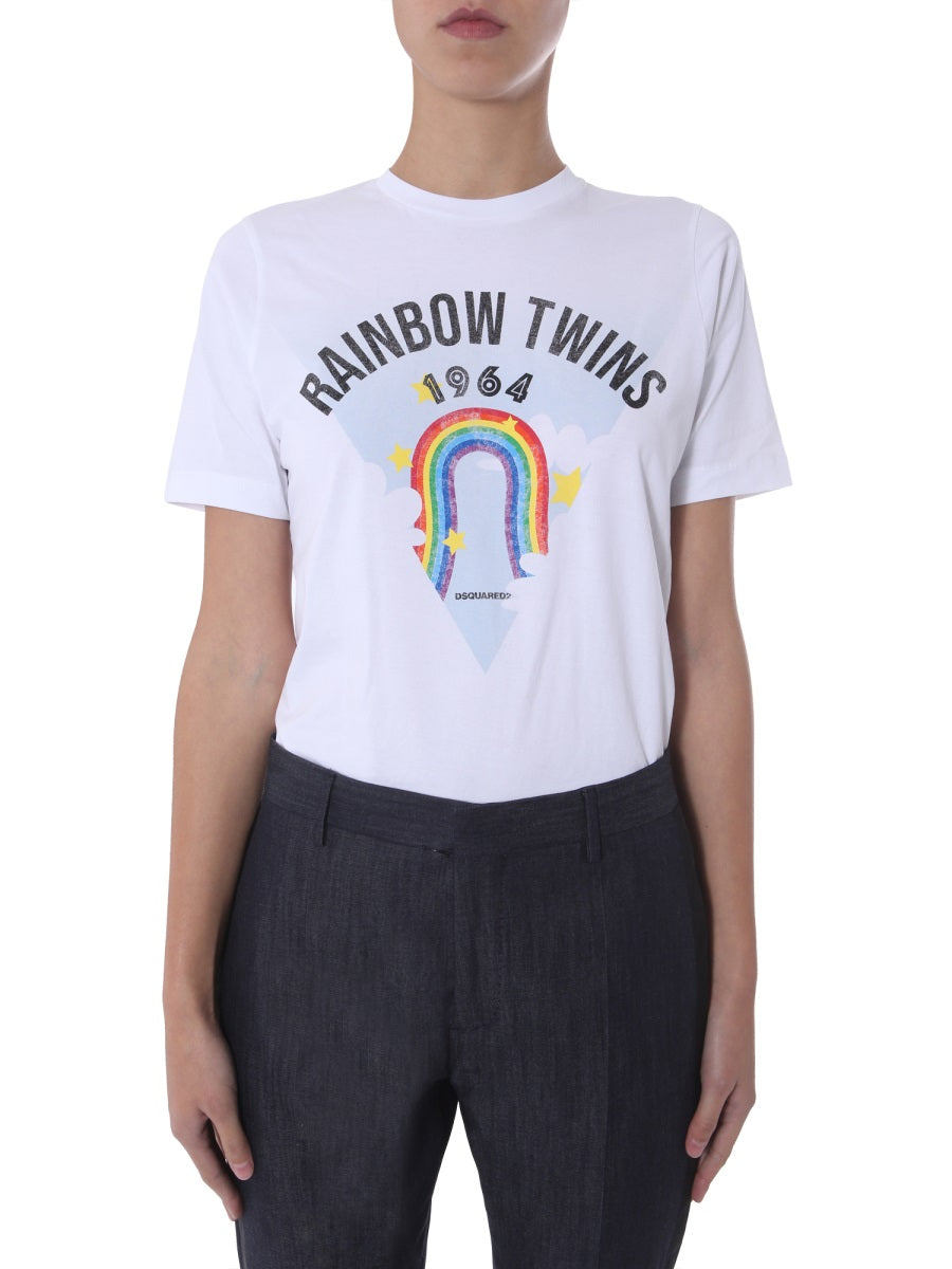 Dsquared Women Round Neck T-Shirt