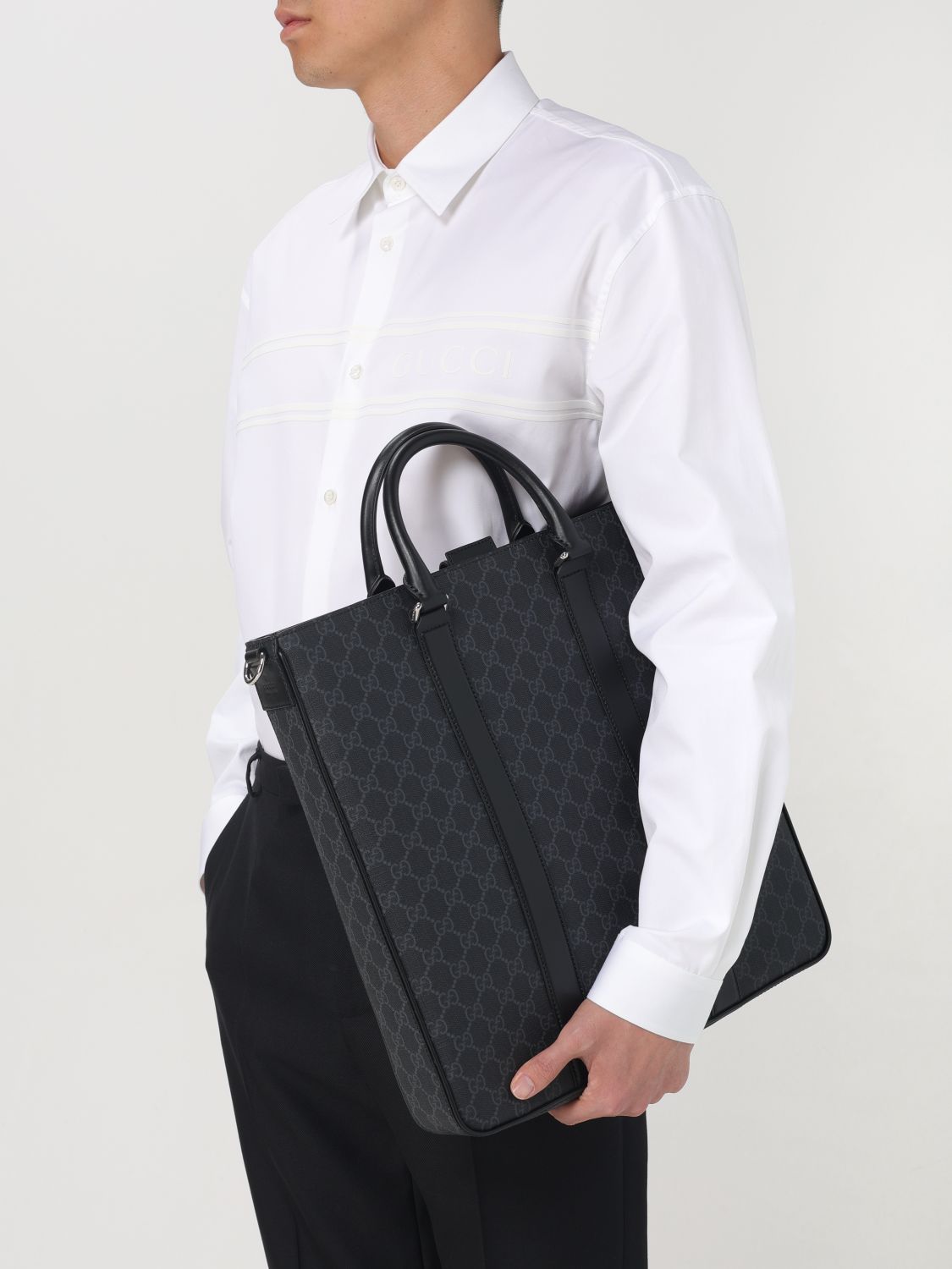 Gucci Shoulder Bag Men Black