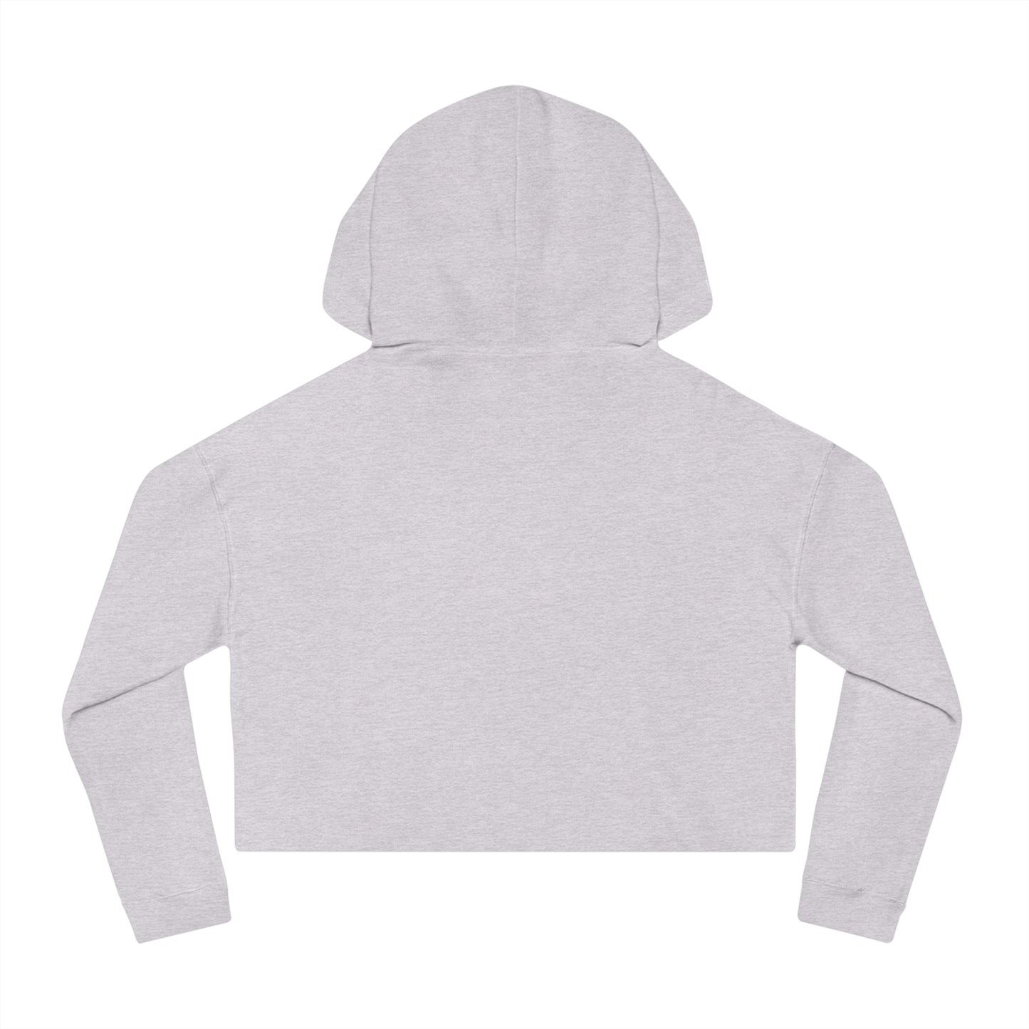 Cropped Hoodie - "Somebody Loves You" Colorful Drip Heart Design