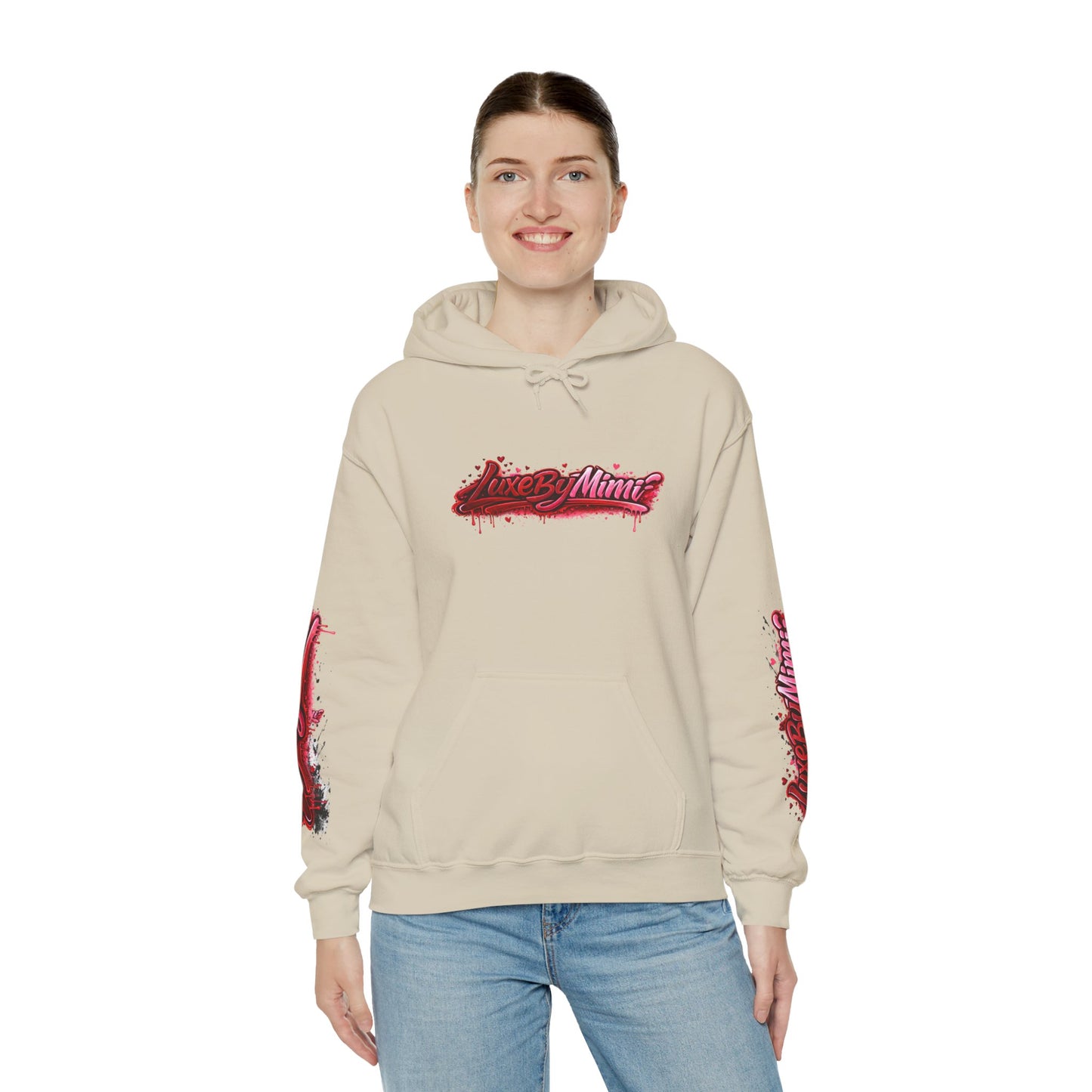 LuxeByMimi Brand Graffiti de Luxe Hoodie — Streetwear Pullover