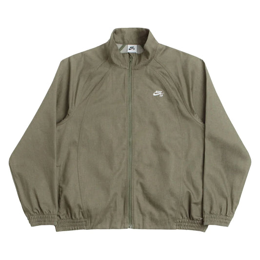Nike Sb Denim Full Zip-Up Track Jacket - Olive/Green